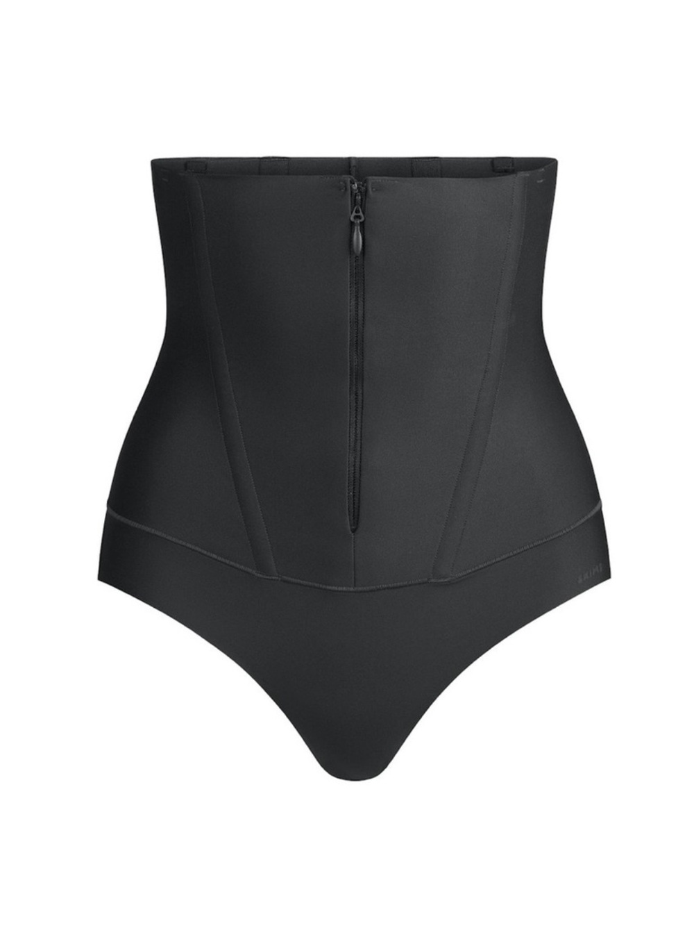 NWT Skims Body CS Core Waist Cincher Thong in Onyx Black Size Medium